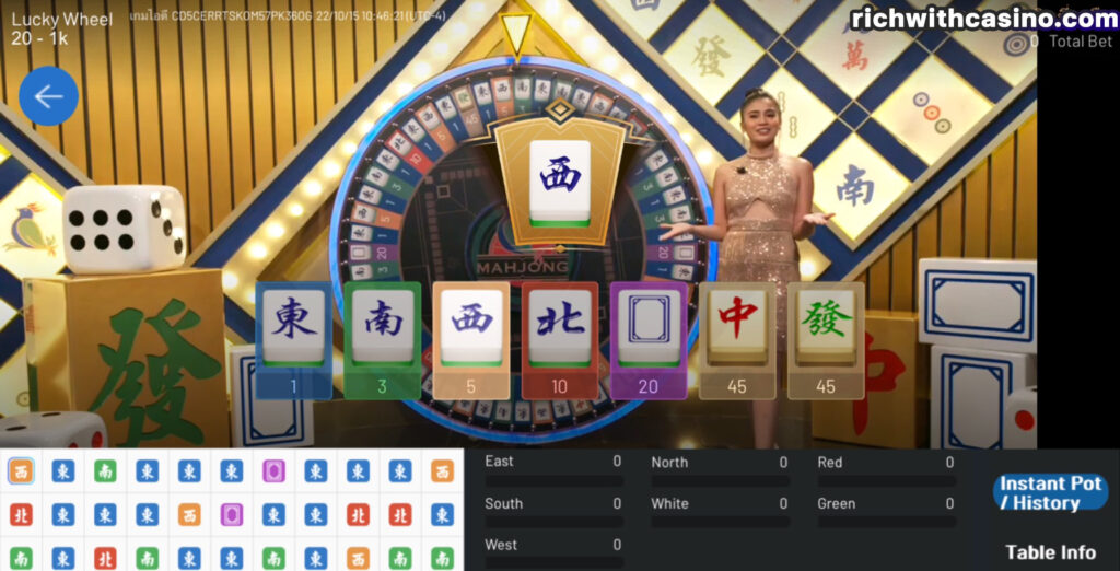 เกมวงล้อ mahjong